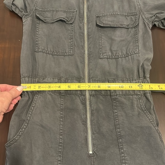 Urban Outfitters BDG Grey Lyocell Victory Zip Jumpsuit Boilersuit Women’s L - Picture 11 of 15
